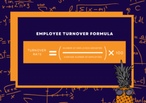 Employee turnover formula 